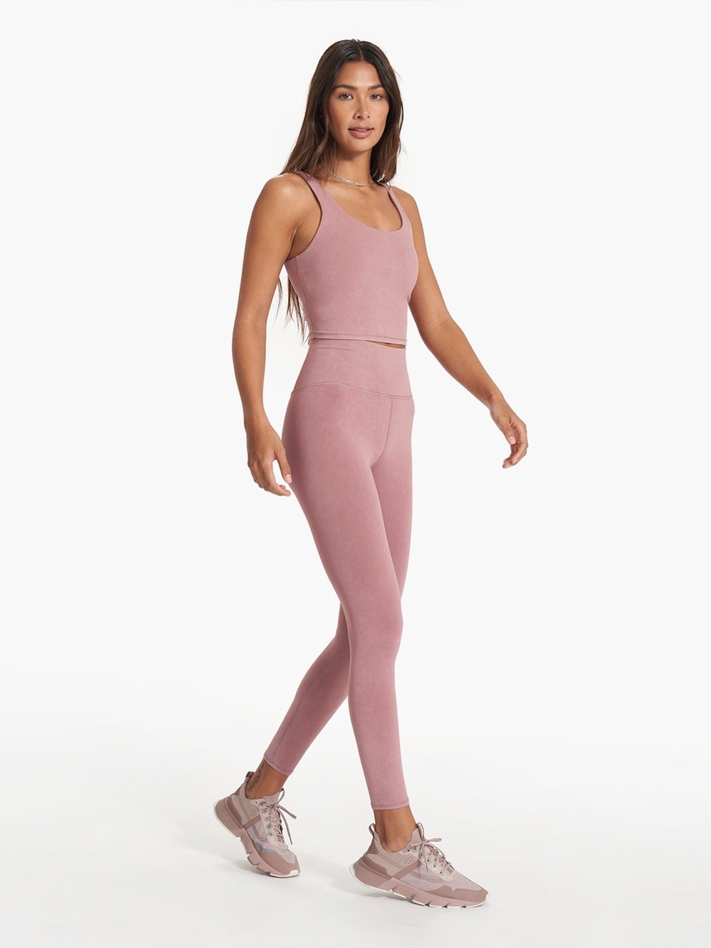 Vuori Set - rose blush pink 🩰 - tank and leggings - size Small